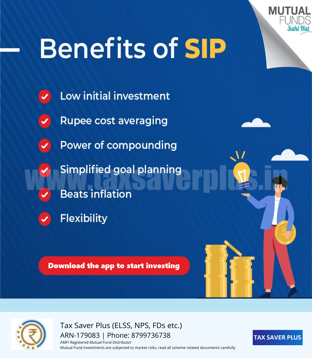 Benefits of SIP | www.taxsaverplus.in