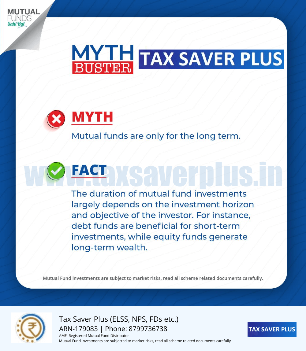 Mutual Fund Myth Buster 1 | www.taxsaverplus.in