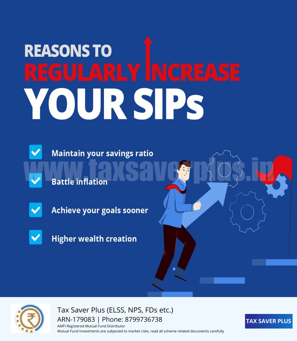 Should you increase your SIP? | www.taxsaverplus.in