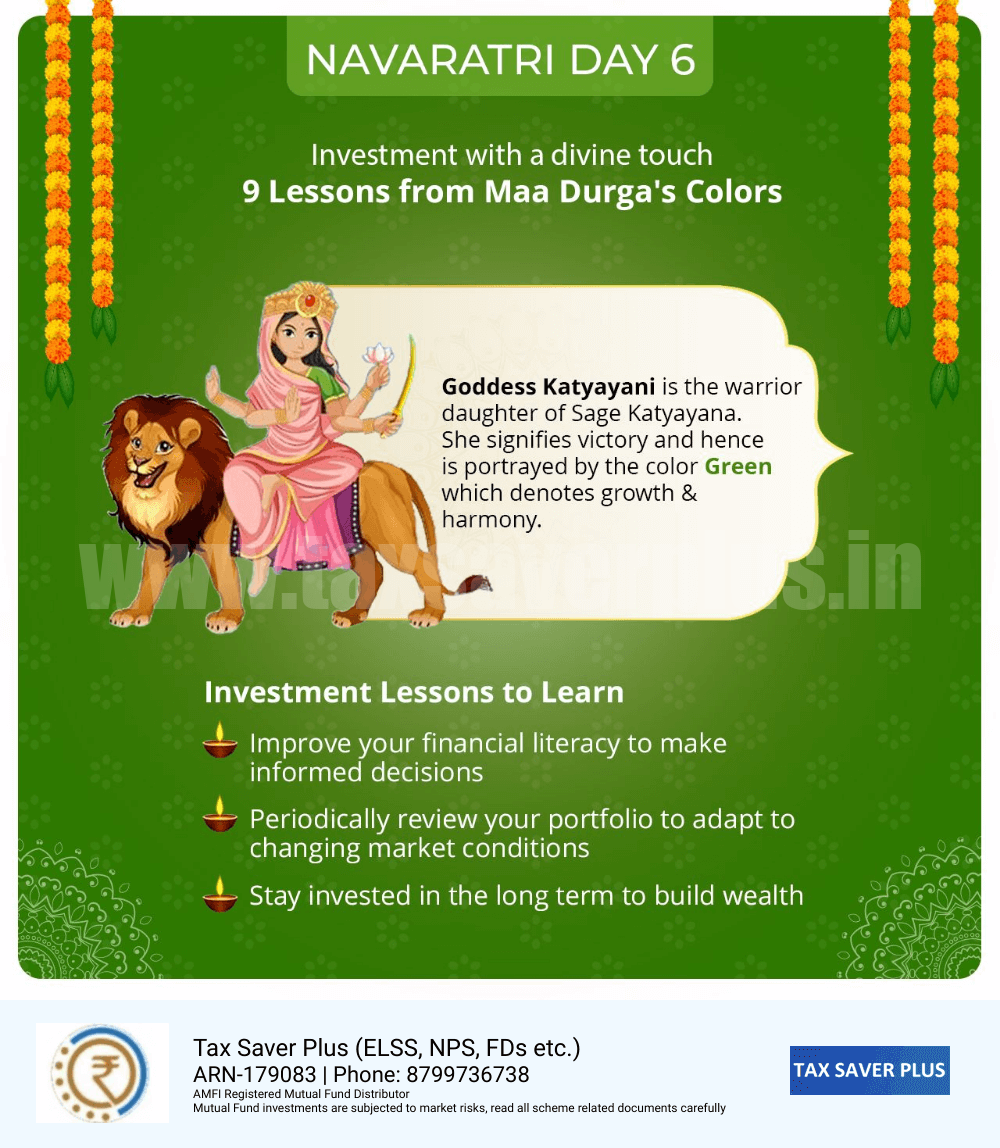 Navaratri 2023 Day 6 | Tax Saver Plus