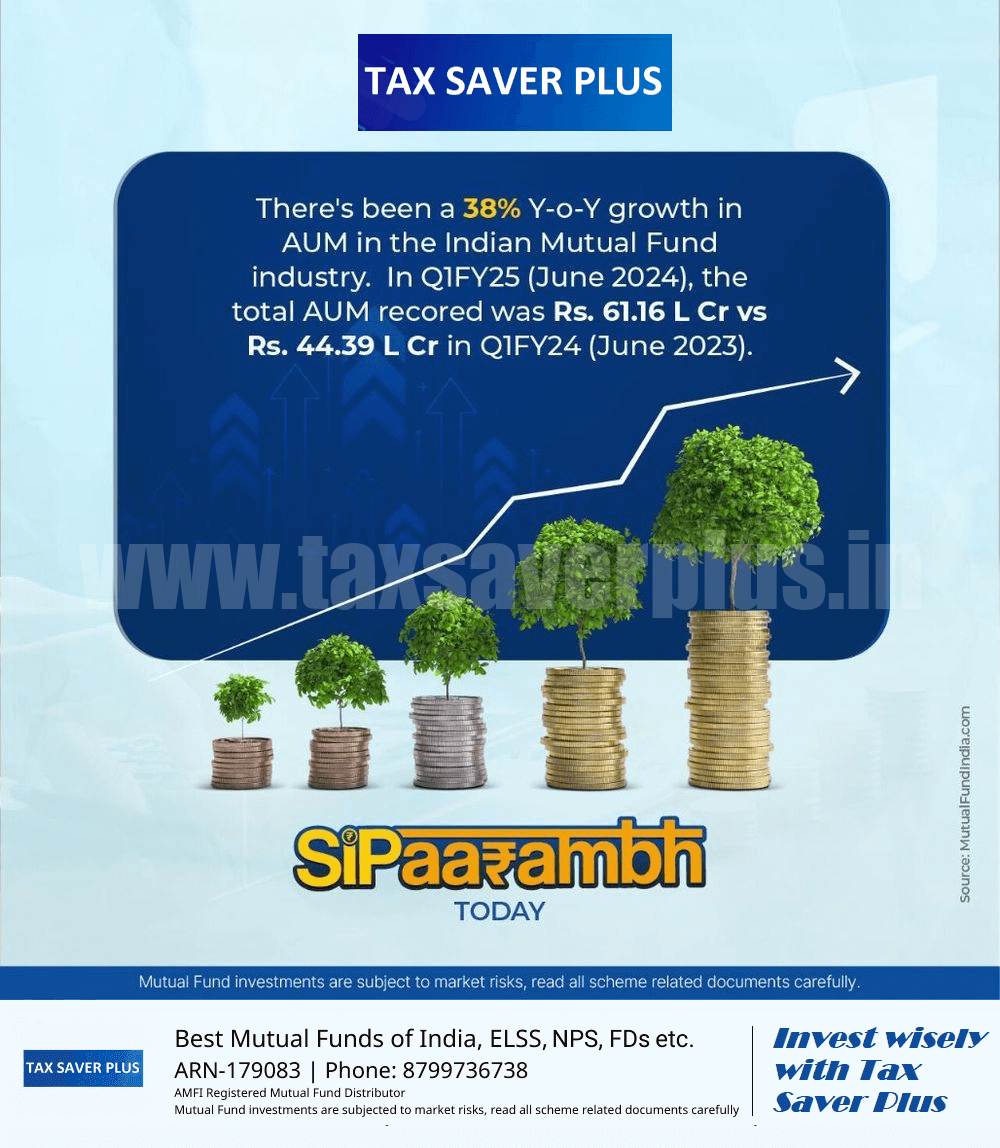 SIPaarambh and grow your wealth with MF | Tax Saver Plus