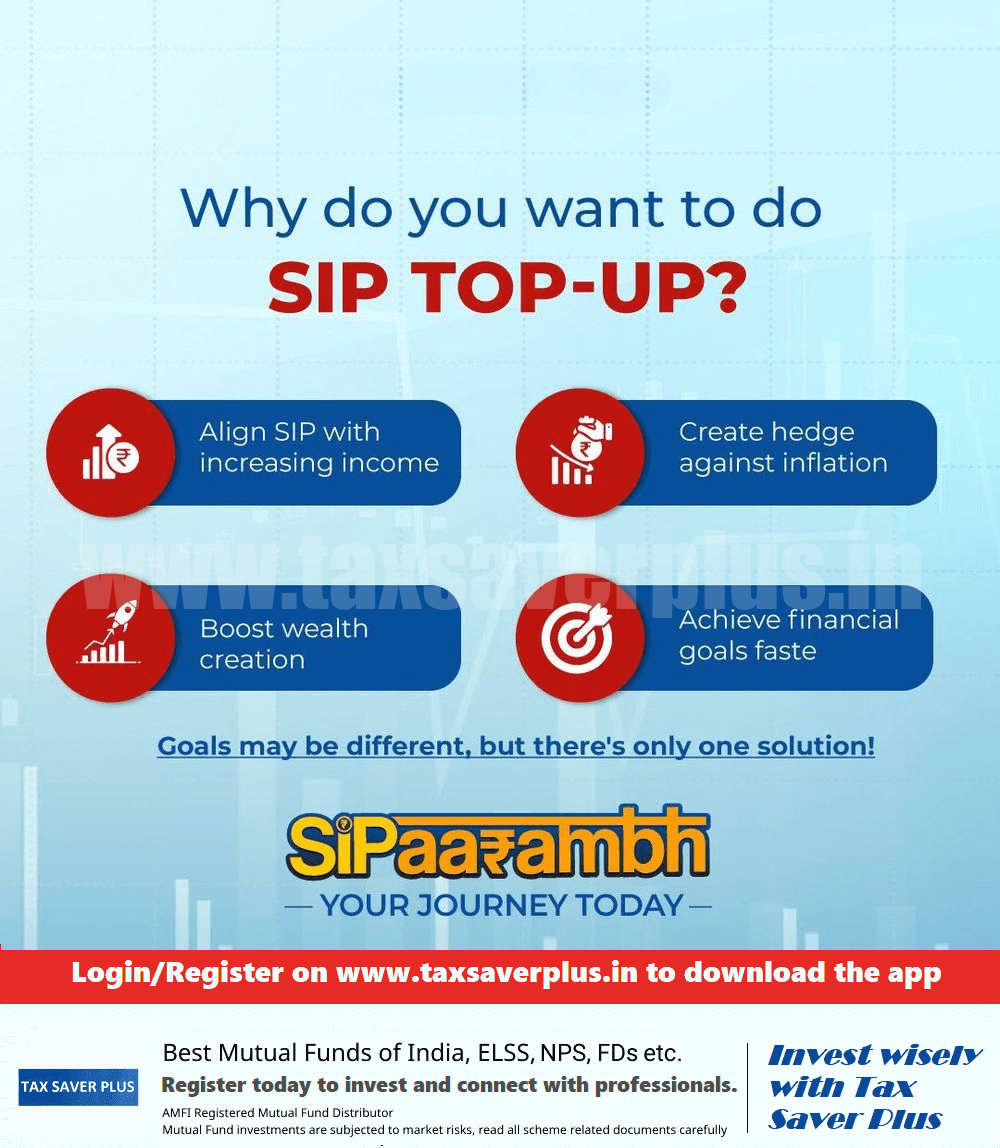 Why do you want to Top-up | Tax Saver Plus