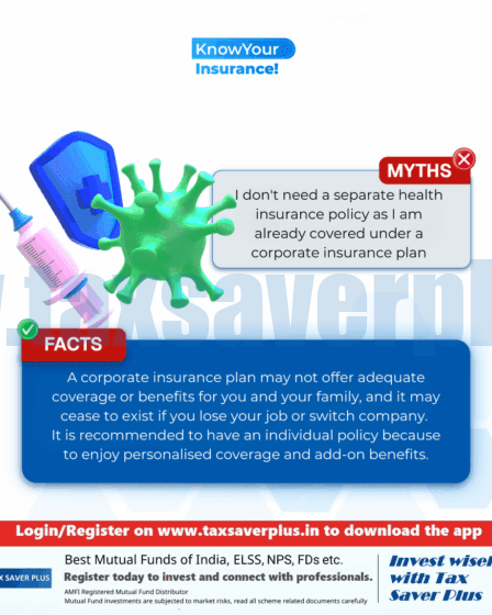 Your corporate insurance may not be enough.| Tax Saver Plus