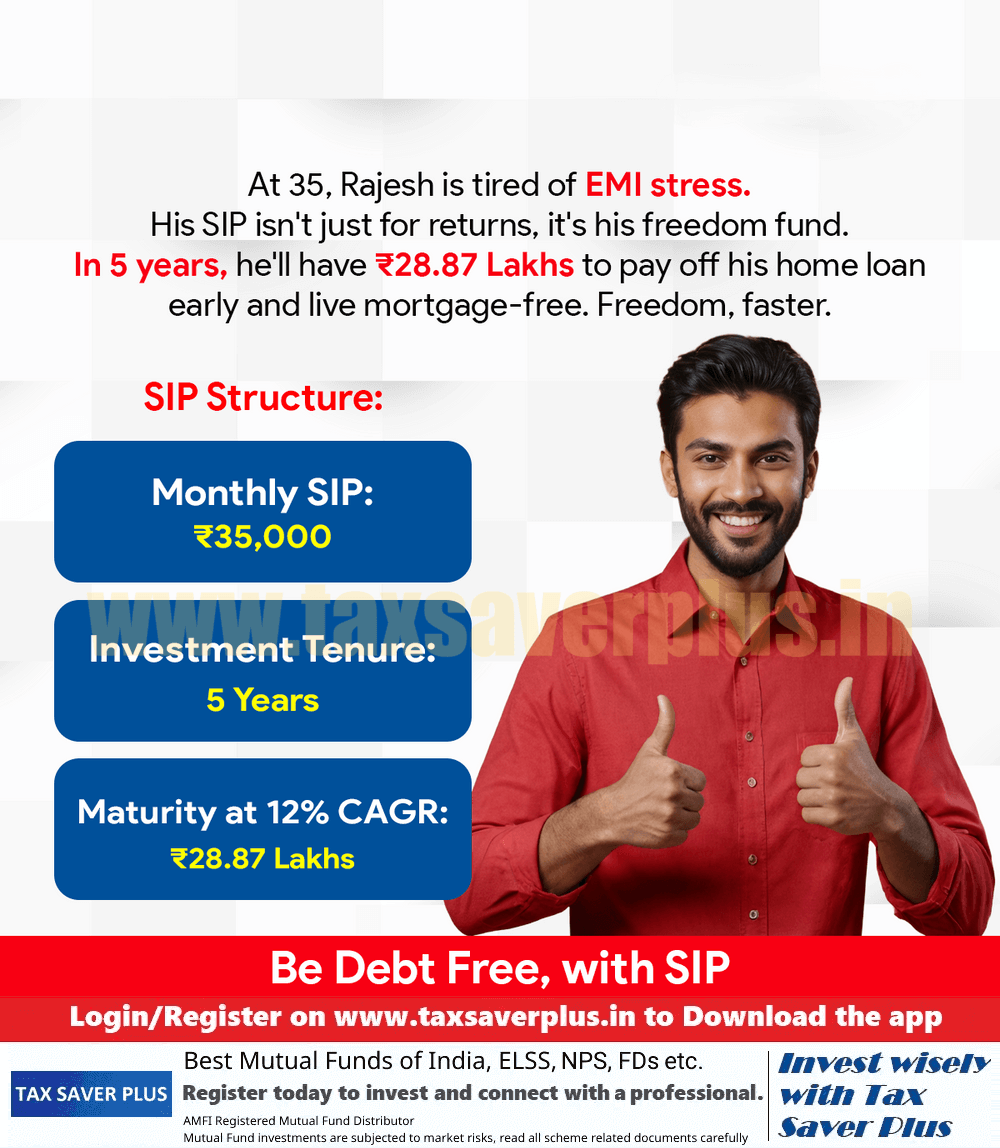 A Smarter Way to Beat EMI Stress | Tax Saver Plus