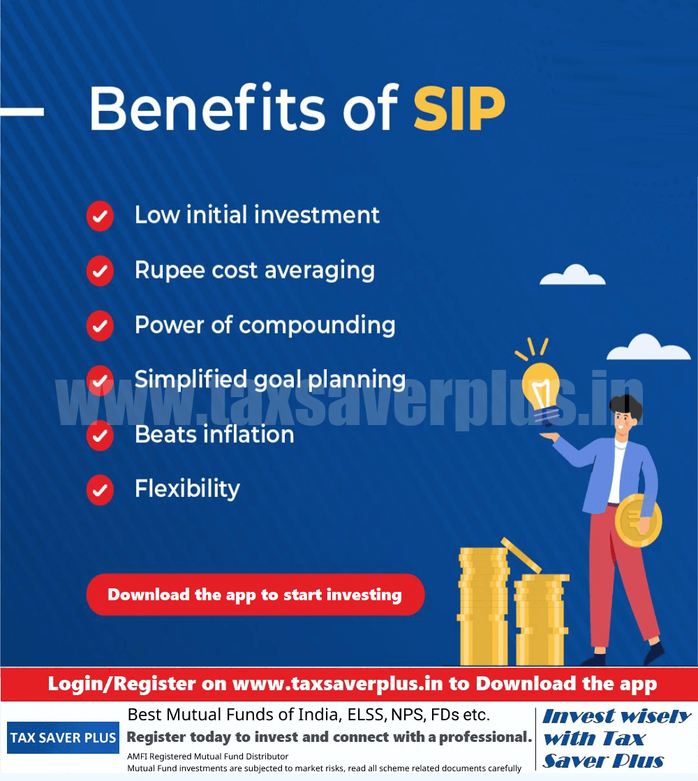 Benefits of SIP | Tax Saver Plus