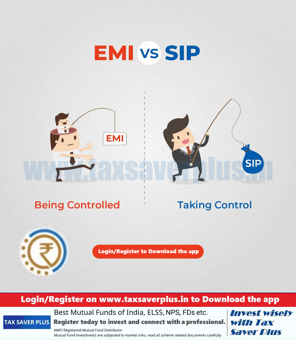 SIP vs EMI_1 | Tax Saver Plus