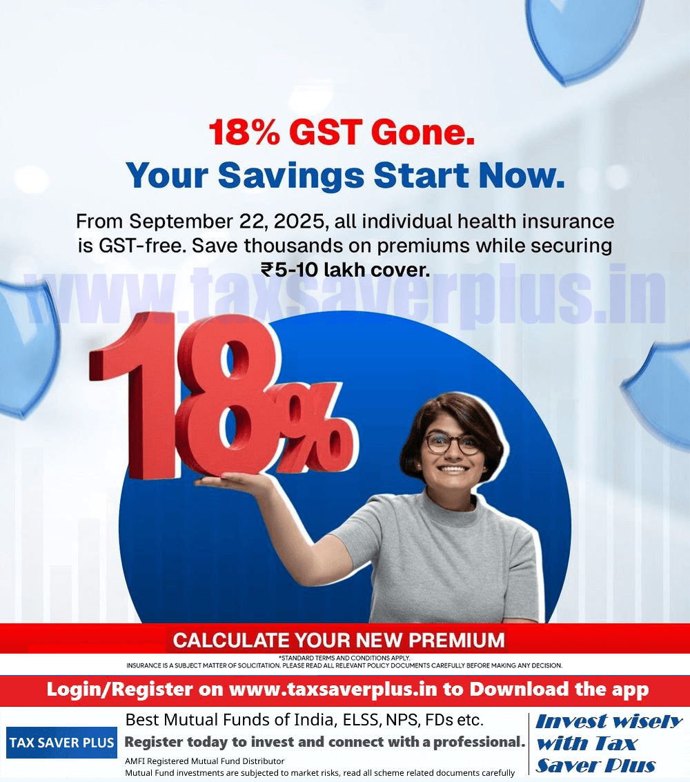 Save More on Your Health Cover | Tax Saver Plus