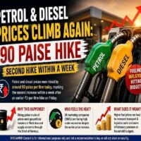 Petrol & Diesel prices climb again.......click here to expand.